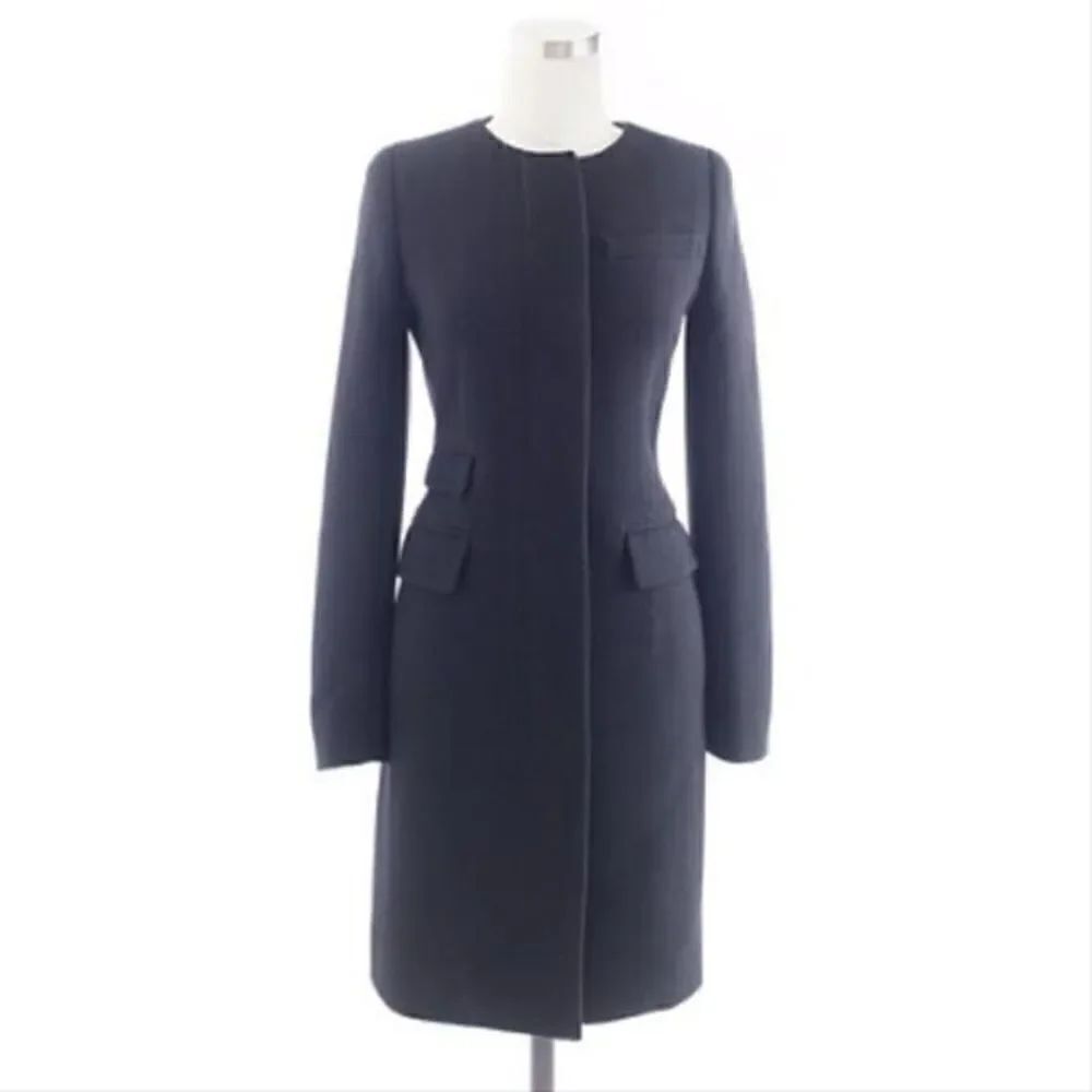 J Crew Double Cloth Symphony Coat